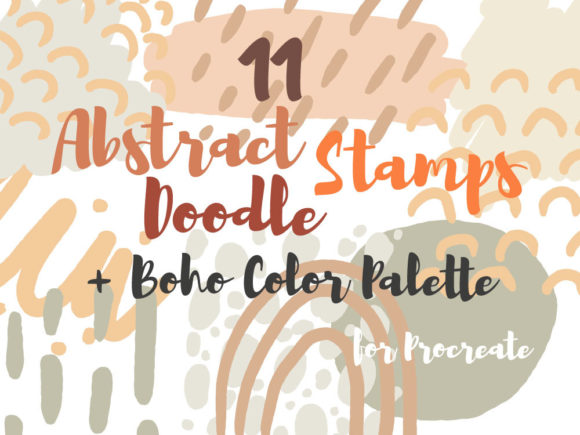 Abstract Doodles Procreate Stamps Boho: A Practical Guide for Digital Creators