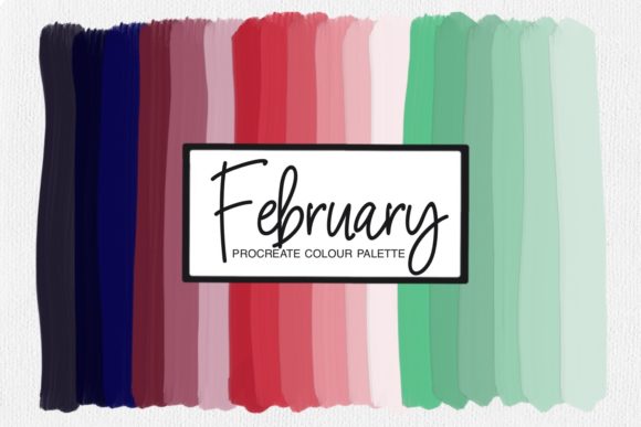 Evaluating the February Procreate Color Palette for Digital Artists