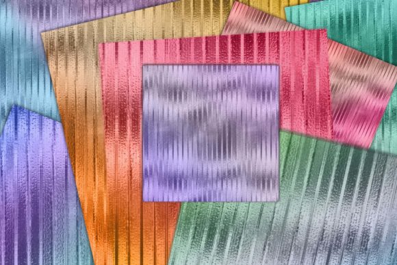Gradient Chrome Pattern Metallic Texture: Elevating Digital and Print Designs