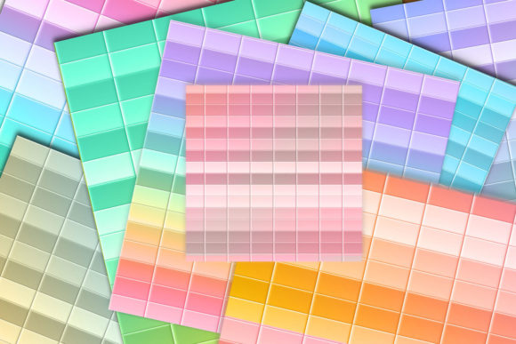 Iridescent Holographic Gradient Textures: Elevating Digital and Print Design