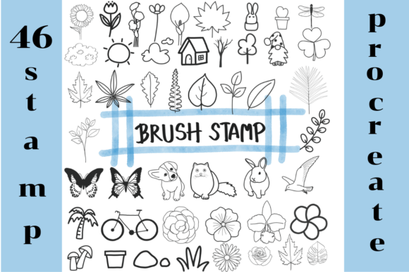 Mastering the Garden Brush Stamp in Procreate