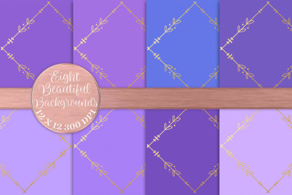 Purple Foil Photo Border Scrapbook Pages: Elevating Digital and Print Design