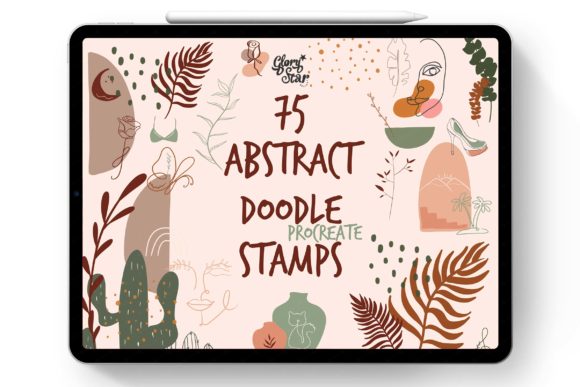 Strategic Design with the Procreate Abstract Boho Stamps Bundle