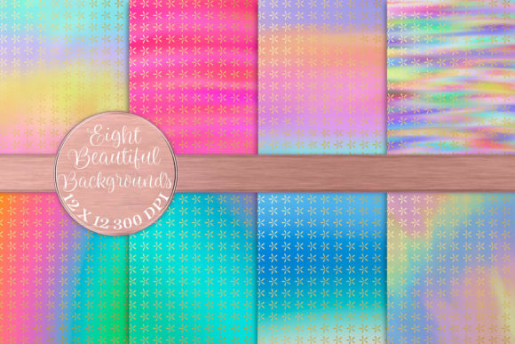 Strategic Visual Assets: Leveraging Rainbow Gradient Foil Star Backgrounds for Brand and Design Impact