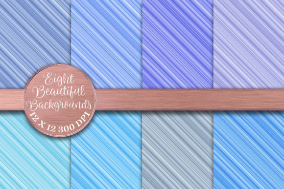 Strategic Visual Positioning with Blues and Purples Intense Diagonal Lines