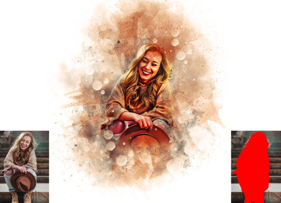Transforming Digital Imagery: The Strategic Value of the Watercolor Stain Photoshop Action