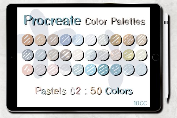 Unlocking Soft Aesthetics: A Practical Guide to Procreate Color Palettes Pastels 02